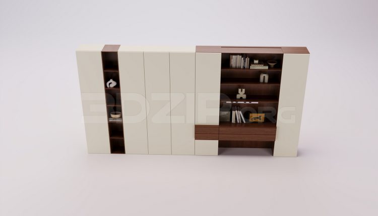 18423. 3Ds Max Wardrobe Free 3D Model Download (2)