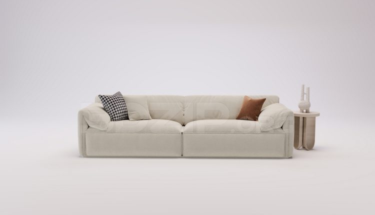 18443. Free 3Ds Max Sofa Model Download (1)