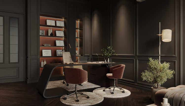 20238. 3ds Max Living Room – Kitchen Interior Model Download (5)