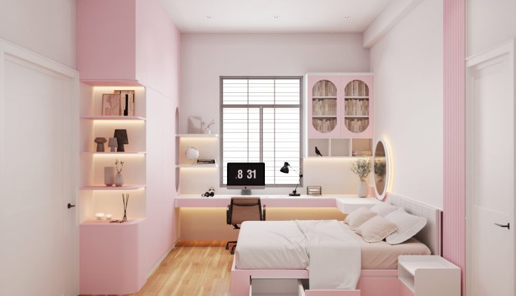 20239. 3ds Max Bedroom Interior Model Download (2)