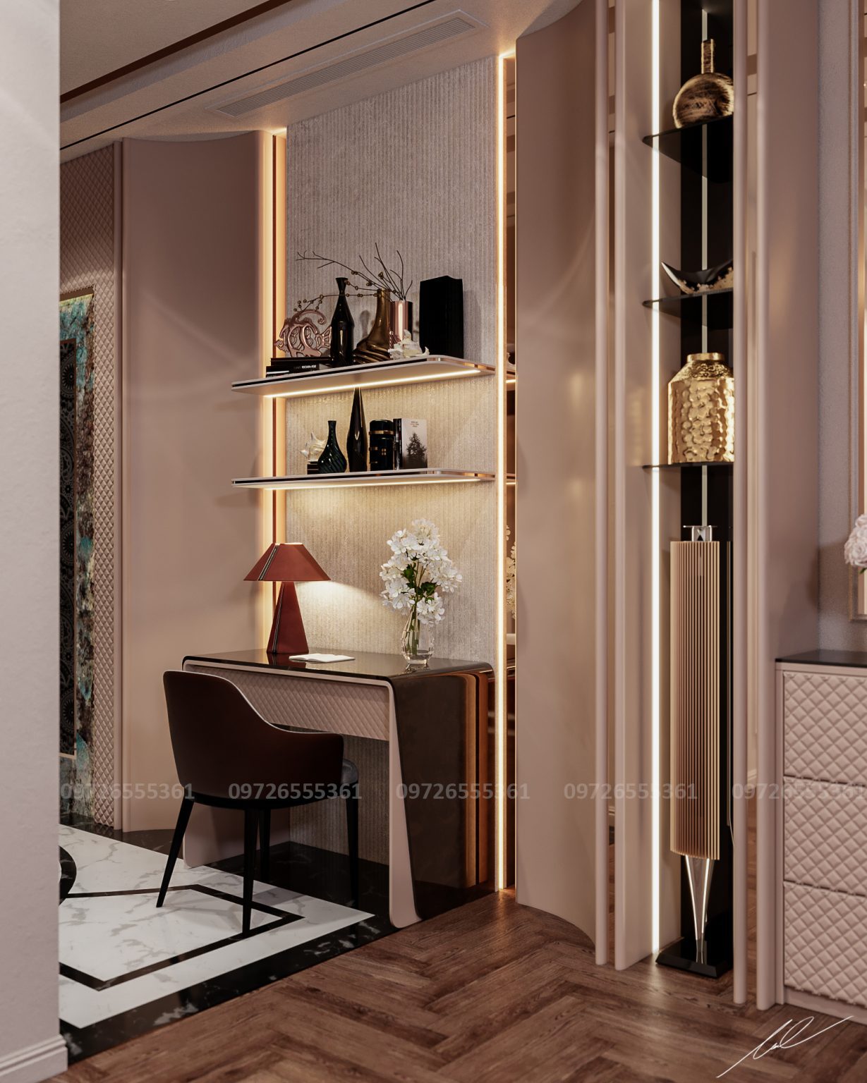 13819. 3Ds Max Master Bedroom Interior Model Download