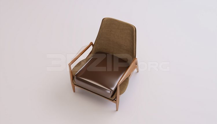 18517. Free 3Ds Max Armchair 3D Model Download (2)