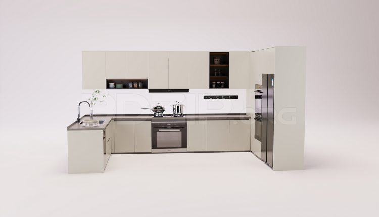 18549. Download Free 3Ds Max Kitchen Model (2)