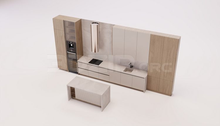 18585. Download Free 3Ds Max Kitchen Model (2)