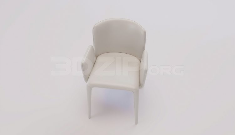 18593. Download Free Chair 3D Model for 3Ds Max Interior Projects (2)