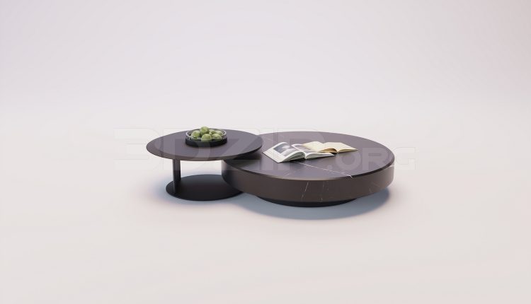 18603. Free 3Ds Max Tea Table Model Download (1)