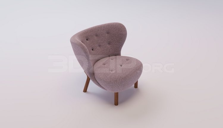 18615. Free 3Ds Max Chair Model Download (2)