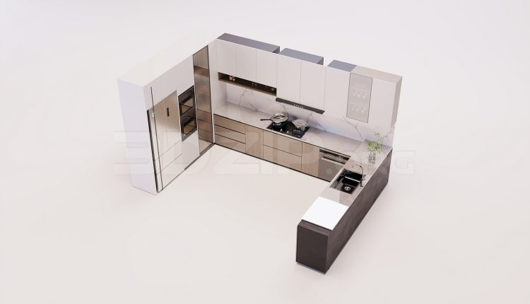 18619. Download Free 3Ds Max Kitchen Model (1)