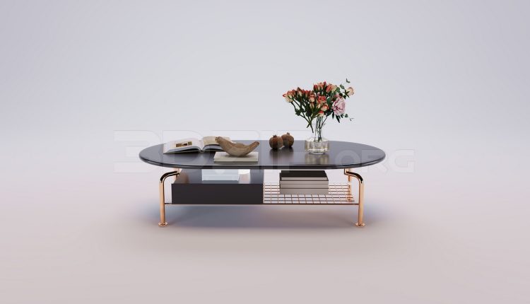 18647. Free 3Ds Max Tea Table Model Download (1)