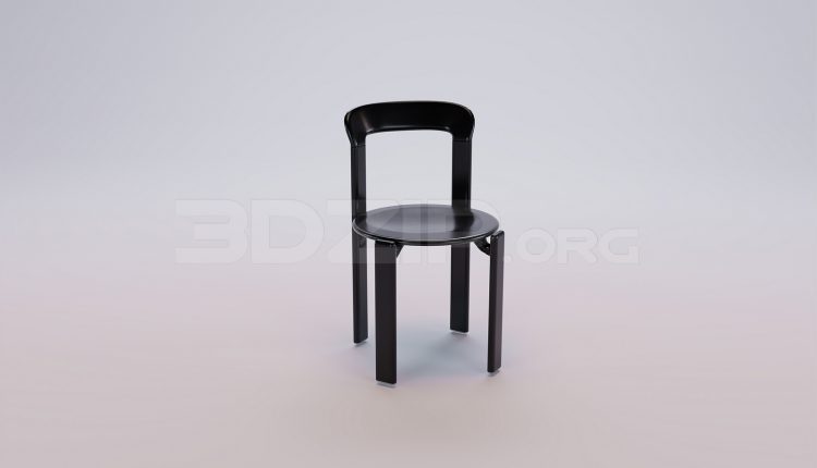 18662. Free 3Ds Max Chair Model Download (1)