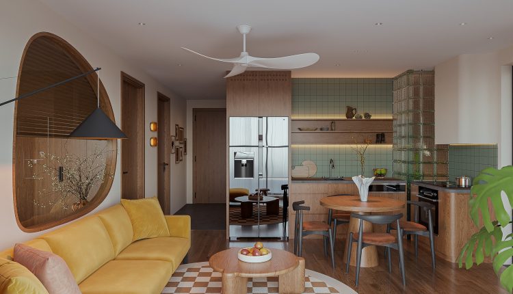 13824. 3ds Max Apartment Interior Model Download By Chinh Lam (4)