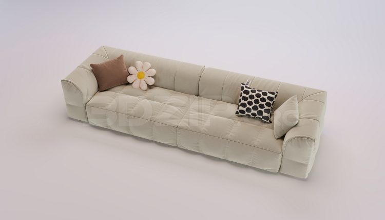 18708. Download Free Sofa 3D Model for 3Ds Max Interior Projects (1)