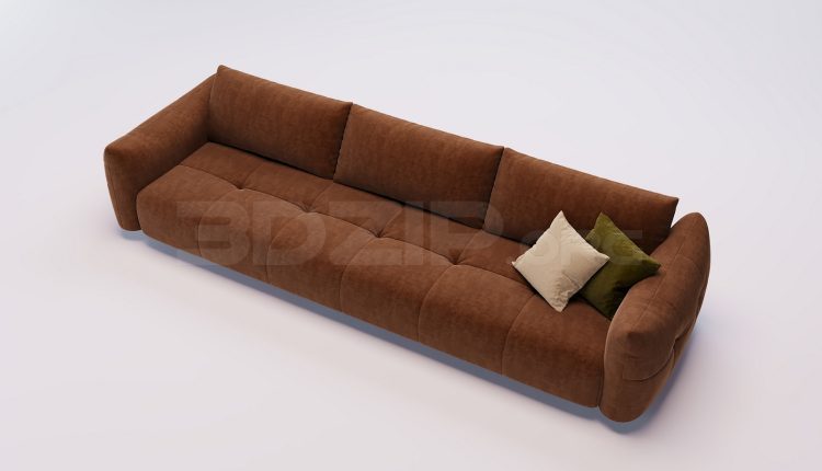 18724. Free 3Ds Max Sofa 3D Model Download (2)