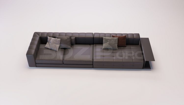 18742. Free 3Ds Max Sofa Model Download (1)