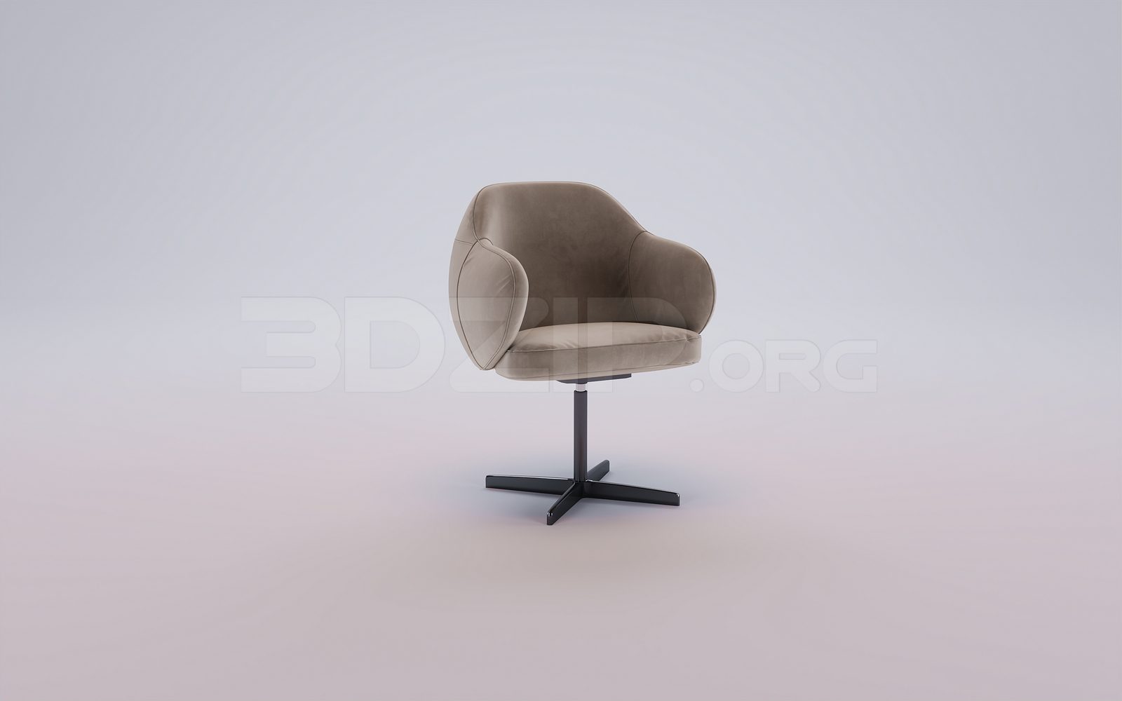 18746. 3Ds Max Office Chair Free 3D Model Download (2)