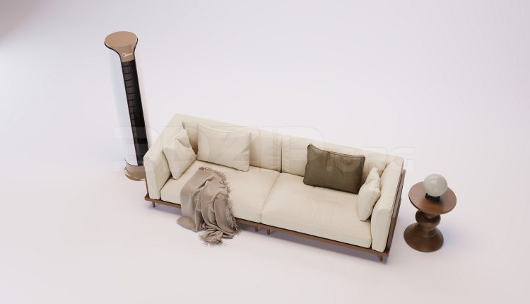 18776. Download Free Sofa 3D Model for 3Ds Max Interior Projects (1)
