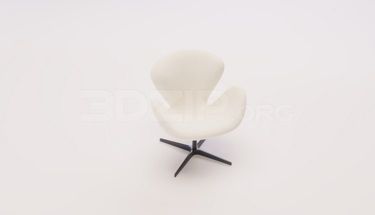 18781. 3Ds Max Office Chair Free 3D Model Download (2)