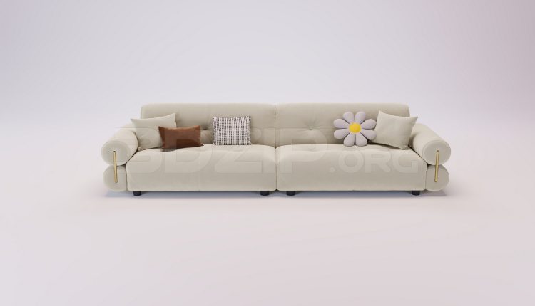 18786. Download Free Sofa 3D Model for 3Ds Max Interior Projects (2)