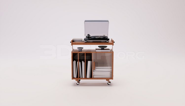 18820. Free 3Ds Max Decorative Cabinets Model Download (1)