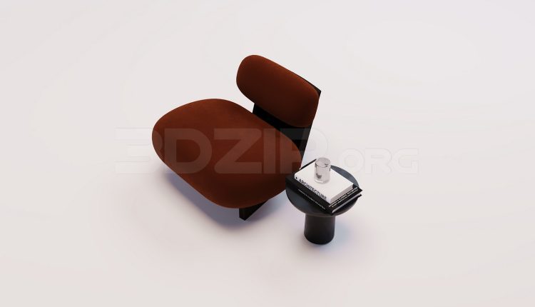 18846. Free 3Ds Max Chair Model Download (1)