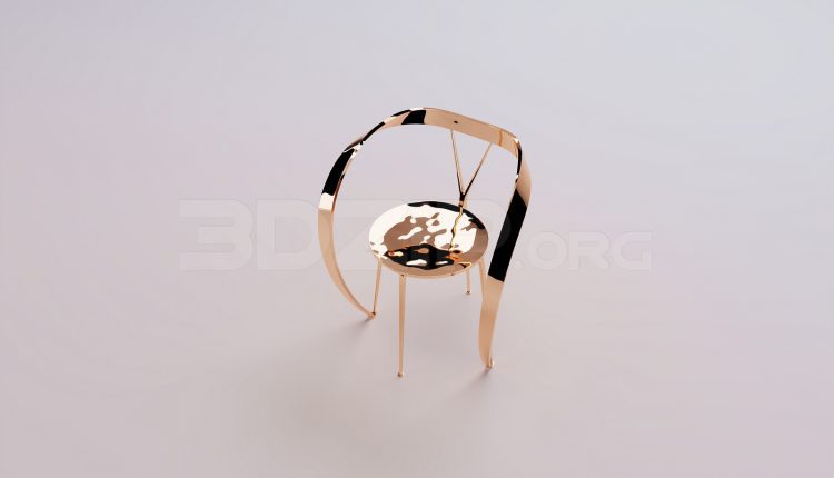 18867. 3Ds Max Chair Free 3D Model Download (1)