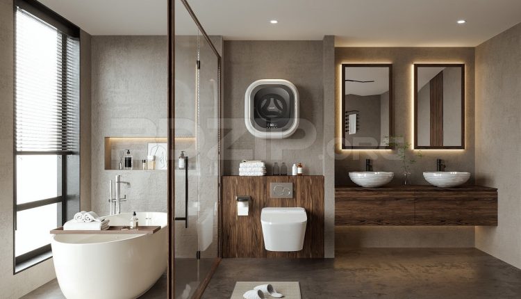 18899. Download Free 3Ds Max Bathroom Interior Model (1)