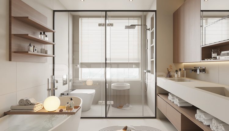 18924. Download Free 3Ds Max Bathroom Interior Model (1)