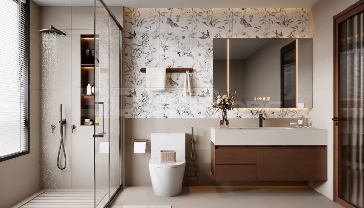 18936. Download Free 3Ds Max Bathroom Interior Model (1)