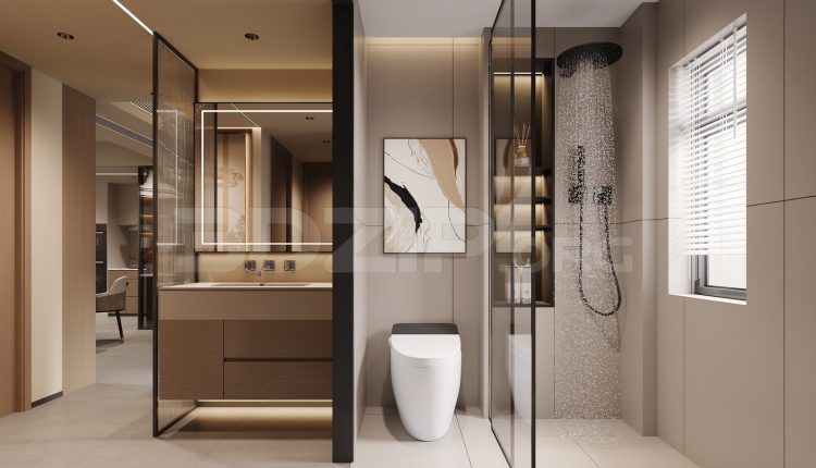 18946. Download Free 3Ds Max Bathroom Interior Model (1)