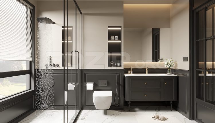 18972. Download Free 3Ds Max Bathroom Interior Model (1)