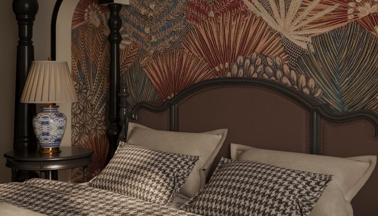 20244. 3ds Max Indochine Bedroom Interior Model Download (2)