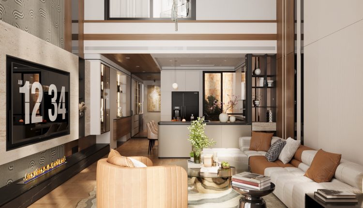20245. 3ds Max Apartment Interior Model Download By Vu Tue Minh (3)