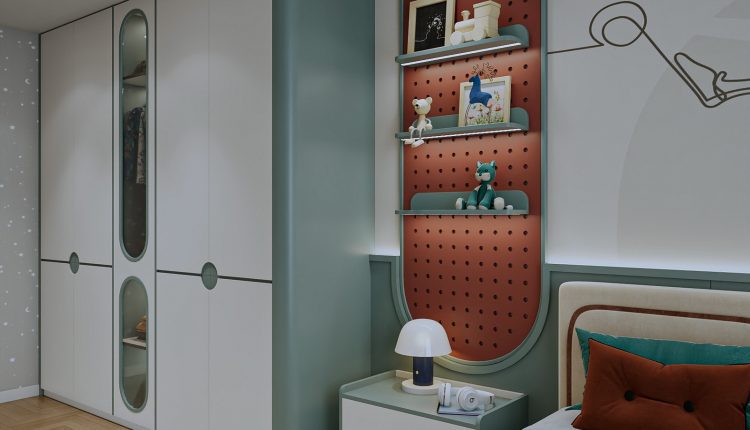 20246. 3ds Max Modern Bedroom Interior Model Download (3)