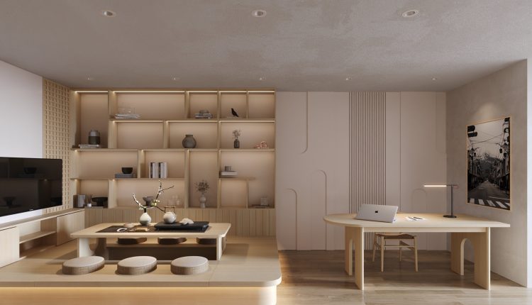 20248. Free Download 3d Tea Room Interior Model (4)