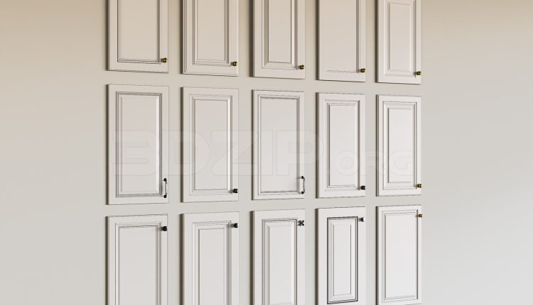 20268. Free Download 3D Files for Kitchen Cabinet Door Design (2)