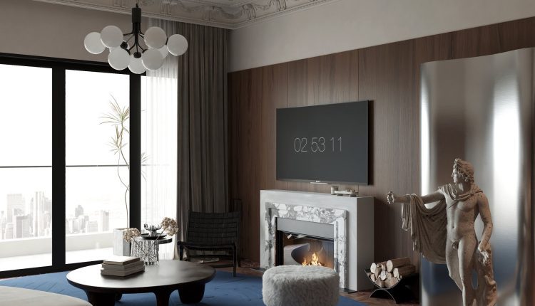 13833. 3ds Max Living Room Interior Model Download By Trung Hau Tran (3)