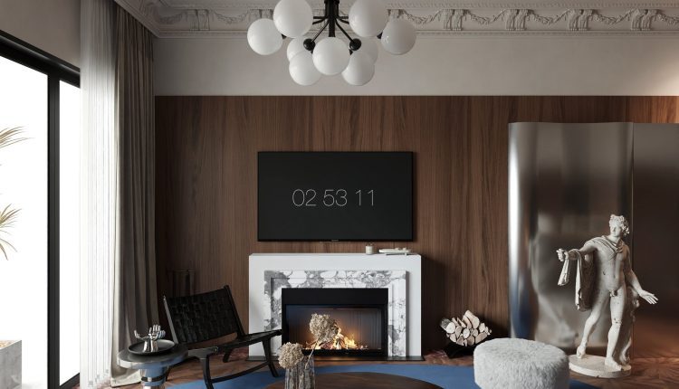 13833. 3ds Max Living Room Interior Model Download By Trung Hau Tran (5)