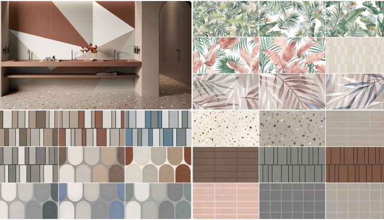 20278. Download Decorative Tile, Terrazzo & Modern Wall Tile Texture Map Collection for 3ds Max (1)