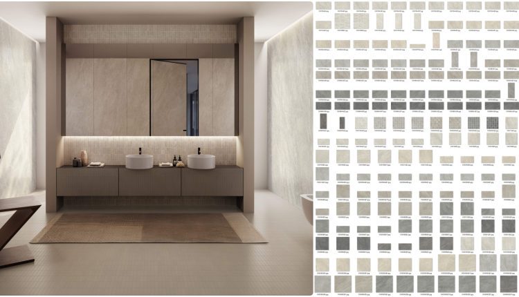 20279. Download Granite & Porcelain Tile Texture Map Collection in Gray–Beige Tones for 3ds Max (1)