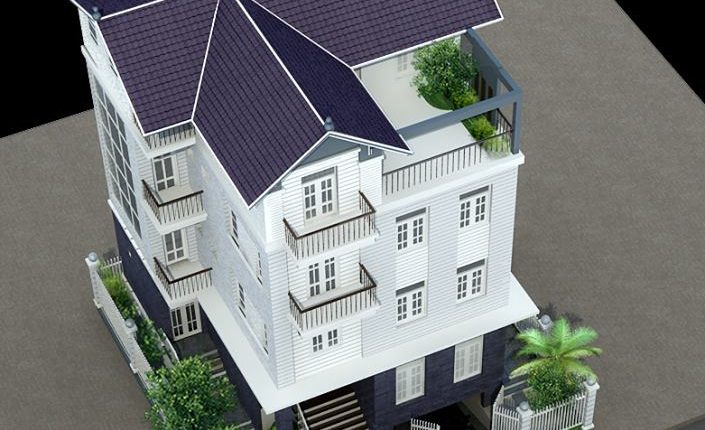 20287. Free 3Ds Max Villa Exterior Model Download By Nguyen Hai (1)